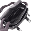 Prada Saffiano Trimmed Tessuto Double Buckle Messenger Bag Secondhand