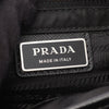 Prada Saffiano Trimmed Tessuto Double Buckle Messenger Bag Secondhand