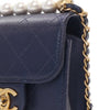 Chanel Mini Goatskin Chic Pearls Clutch On Chain Secondhand
