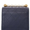Chanel Mini Goatskin Chic Pearls Clutch On Chain Secondhand