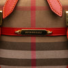 Burberry Small House Check Canvas Bridle Orchard Satchel Secondhand