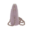 Secondhand Chanel Quilted Caviar Classic Clutch With Chain