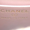 Secondhand Chanel Quilted Caviar Classic Clutch With Chain