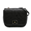 Secondhand Chanel Small Stitched Calfskin Covered CC Flap