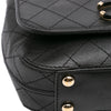 Chanel Small Stitched Calfskin Covered CC Flap Secondhand