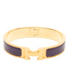 Hermès Narrow Enamel Clic H Bracelet GM Secondhand
