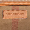 Secondhand Burberry Mini Mega Check Canvas Ashby Tassel Bucket Bag