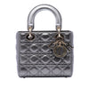 Dior Small Metallic Lambskin Cannage My ABCDior Lady Dior Secondhand