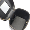 Chanel CC Quilted Caviar Top Handle Vanity with Chain Secondhand