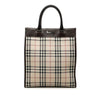Burberry House Check Canvas Tote Secondhand