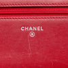 Chanel CC Quilted Patent Coco Boy Wallet On Chain Secondhand