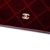 Chanel CC Quilted Velvet Wallet on Chain Secondhand
