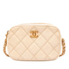 Chanel CC Quilted Caviar Melody Chain Camera Bag Secondhand