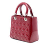 Dior Medium Patent Cannage Lady Dior Secondhand