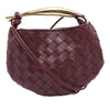 Bottega Veneta Baby Lambskin Intrecciato Sardine Satchel Secondhand