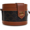 Secondhand Celine Medium Triomphe Coated Canvas Tambour Crossbody