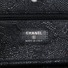 Chanel CC Lace Overlay Goatskin Wallet On Chain Secondhand