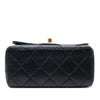 Chanel Mini Square Classic Goatskin Single Flap Secondhand