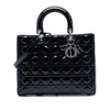 Dior Large Patent Cannage Lady Dior Secondhand