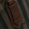 Burberry Smoked Check Coated Canvas Handbag Secondhand