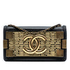 Chanel Paris Seoul Lambskin and Metallic Plate Lego Boy Brick Flap Secondhand