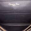 Secondhand Dior Metallic Patent Microcannage Diorama Wallet on Chain