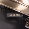 Secondhand Dior Metallic Patent Microcannage Diorama Wallet on Chain