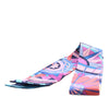 Hermès Rose De Compas Silk Twilly Scarf Secondhand