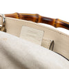 Gucci Medium Calfskin Bamboo Shopper Satchel Secondhand