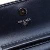 Chanel CC Chevron Lambskin Studded Wallet On Chain Secondhand