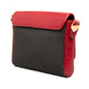 Saint Laurent Coated Canvas Envelope Crossbody Secondhand