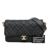Chanel CC Bicolor Quilted Caviar Single Flap Secondhand