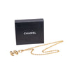 Secondhand Chanel Gold Plated Quilted CC Pendant Necklace