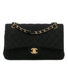 Chanel Medium Classic Jersey Double Flap Secondhand