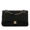 Chanel Medium Classic Jersey Double Flap Secondhand