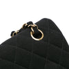 Chanel Medium Classic Jersey Double Flap Secondhand