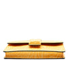 Fendi Sarah Coleman Small Glazed Fabric FF Vertigo Convertible Baguette Pouch Secondhand