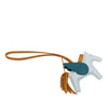 Hermès Milo Lambskin and Swift GriGri Rodeo Pegase Bag Charm PM Secondhand