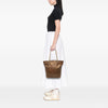 Gucci Metallic Calfskin Capri Chain Tote Secondhand