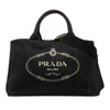 Prada Canvas Canapa Logo Tote Secondhand