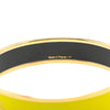 Secondhand Hermès Enamel Caleche Bangle 65