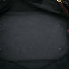Burberry Small Derby Calfskin and House Check Canvas Canterbury Tote Secondhand