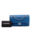 Chanel Medium Classic Chevron Lambskin Double Flap Secondhand