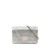 Dior Baby Metallic Patent Microcannage Diorama Flap Secondhand