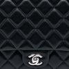 Chanel Quilted Lambskin Flap Clutch with Chain Secondhand