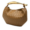 Bottega Veneta Lambskin Intrecciato Sardine Satchel Secondhand
