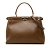 Fendi Medium Leather Peekaboo Iconic Satchel Secondhand