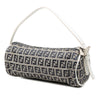 Fendi Zucchino Canvas Barrel Pochette Secondhand
