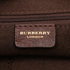 Burberry Haymarket Check Canvas Hobo Secondhand