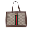 Gucci Disney Medium GG Supreme Three Little Pigs Web Ophidia Tote Secondhand